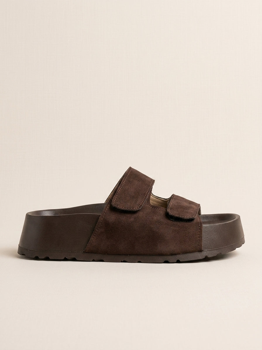 Brava Haven Slides- Brown