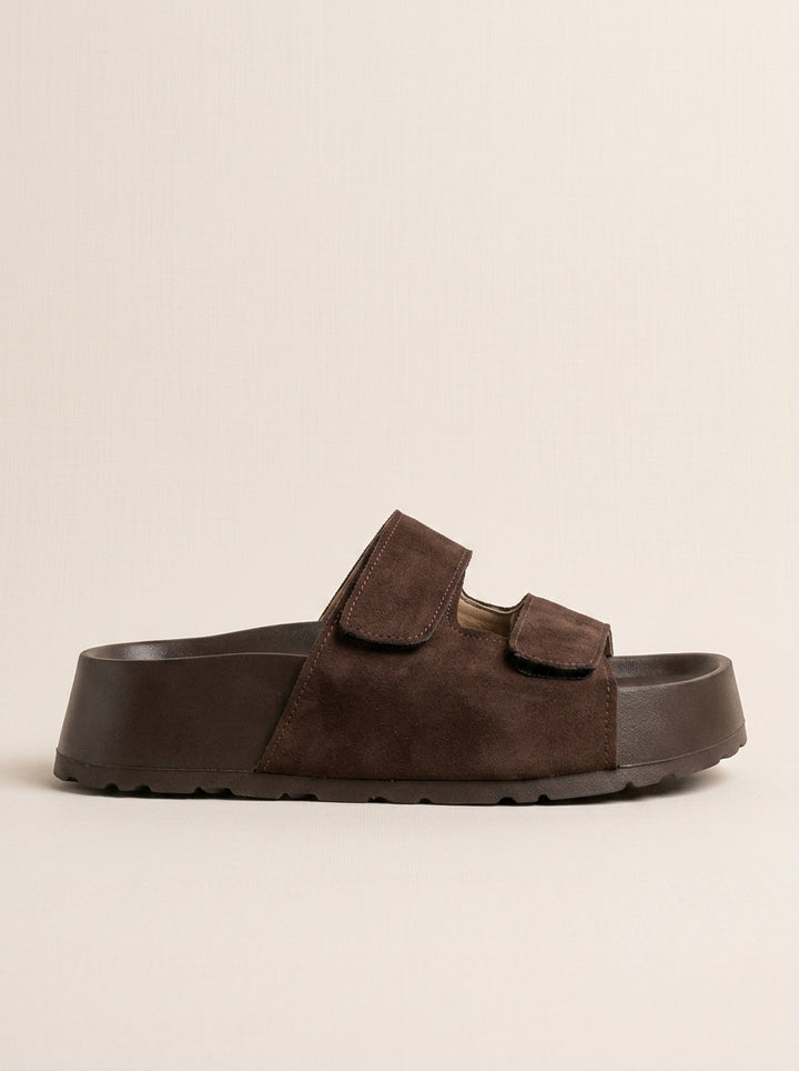 Brava Haven Slides- Brown