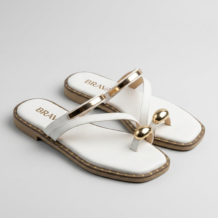Brava Noma Slide- White