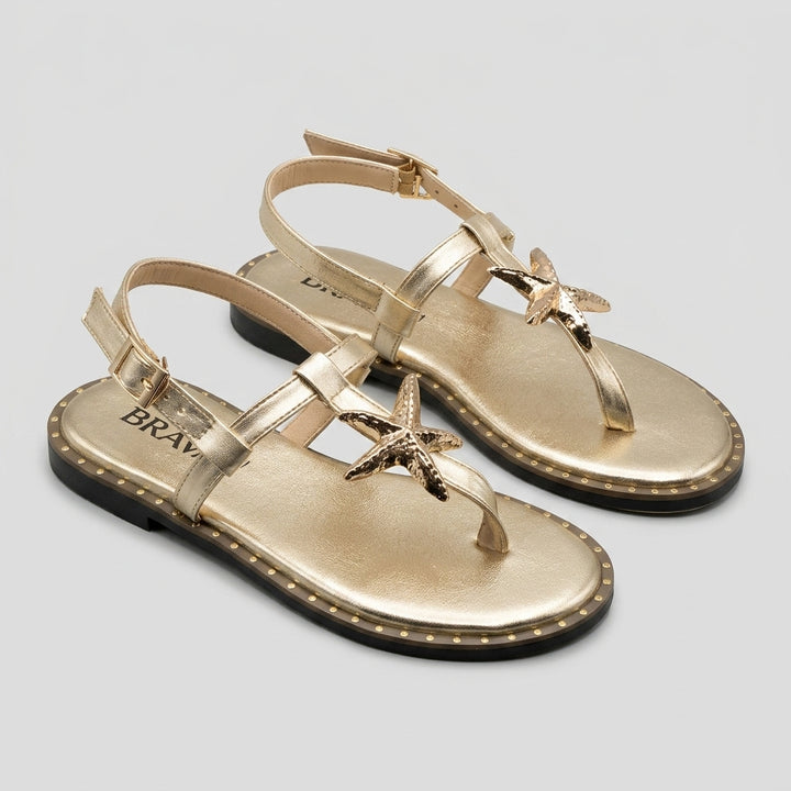 Brava Marina Sandal- Gold