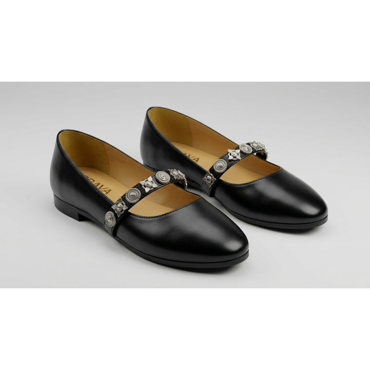 Brava Charm Flat- Black