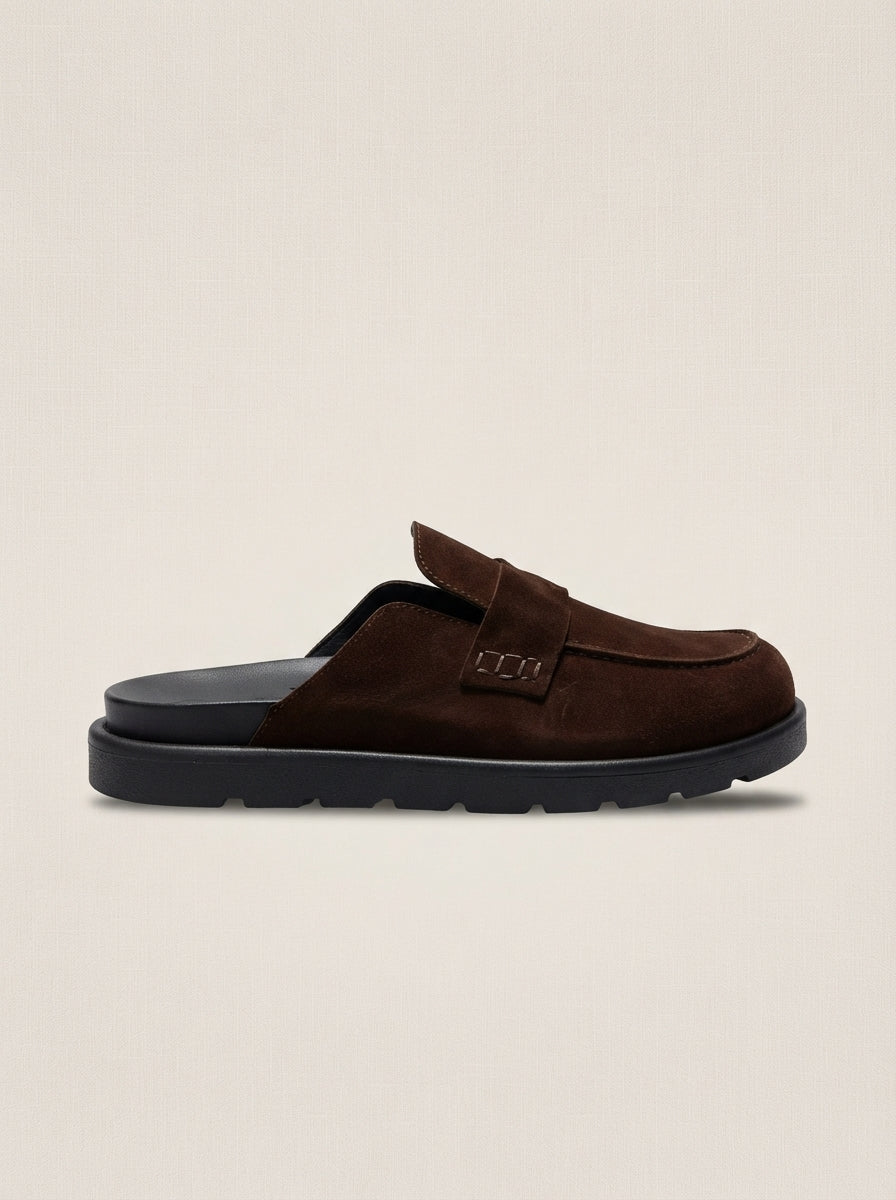 Brava Carter Penny Loafer- Brown