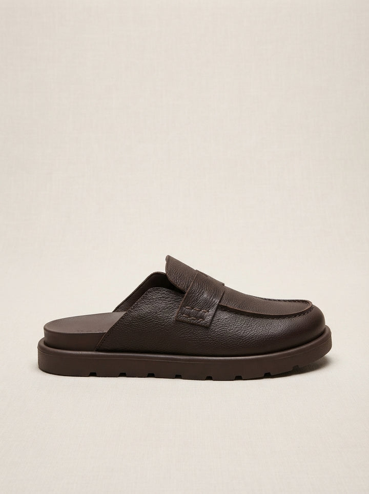 Brava Carter Penny Loafer- Brown