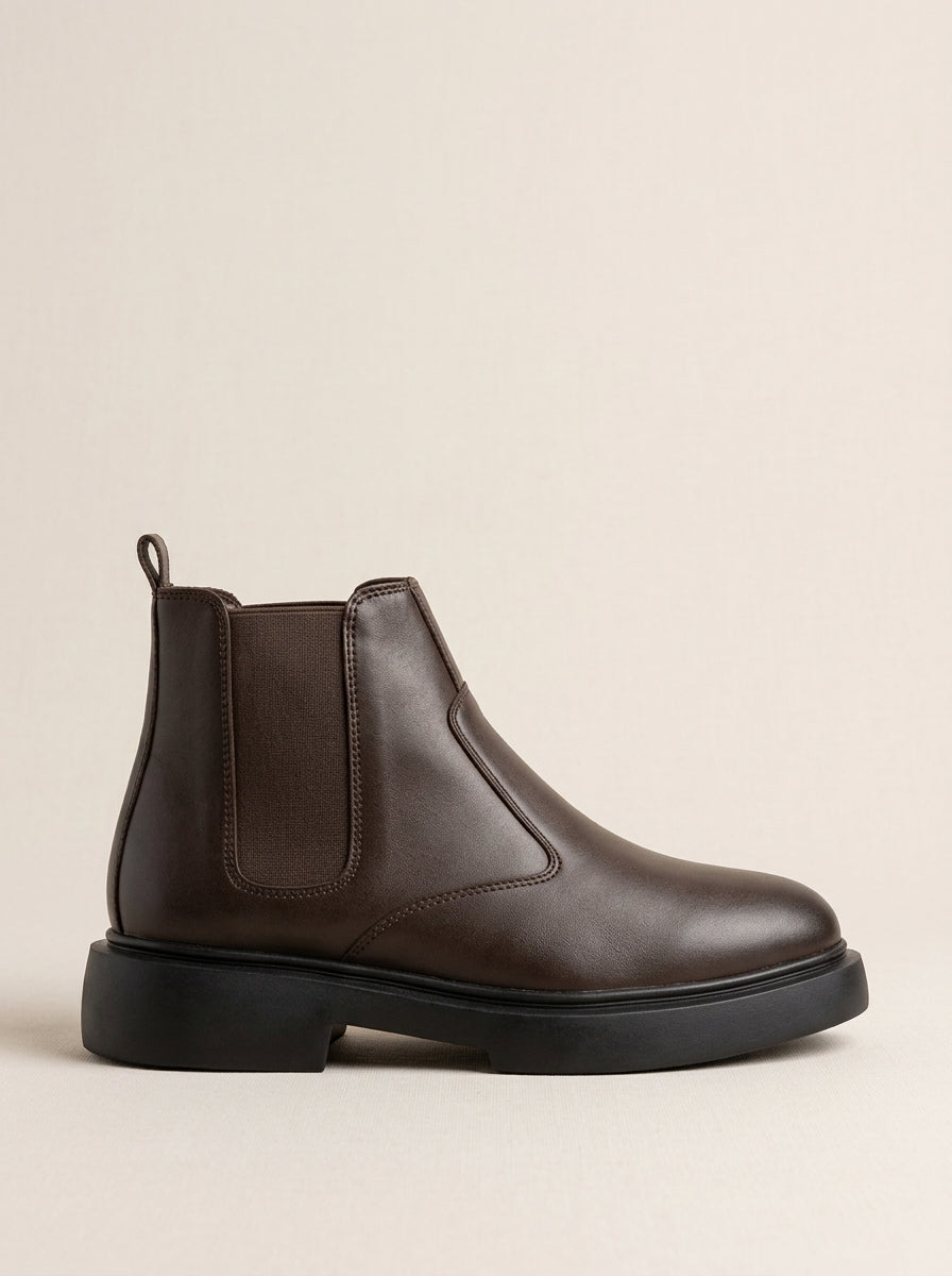 Brava Hudson Chelsea Boots- Brown