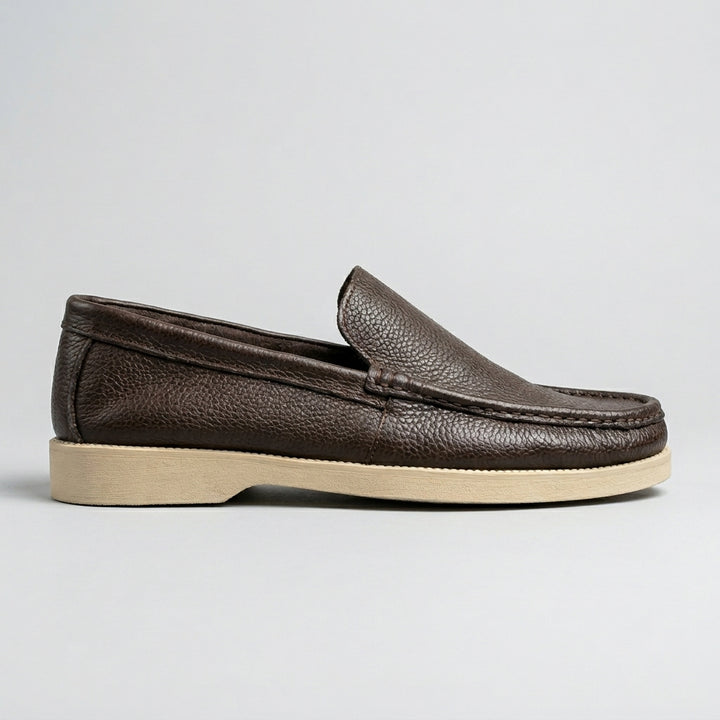 Brava Riviera Loafer- Brown Leather