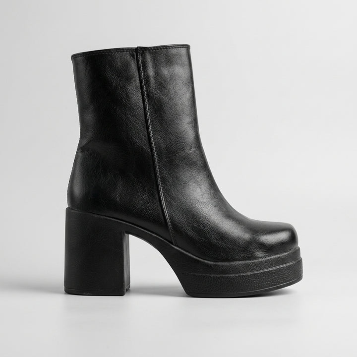 Brava Platform Boot- Black