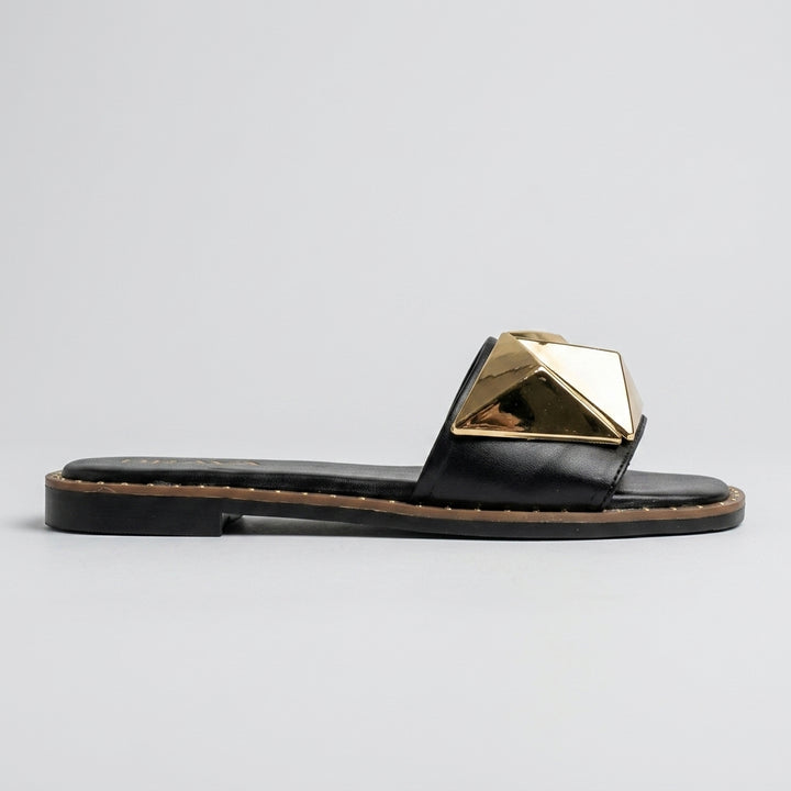 Brava Aurelle Slide- Black