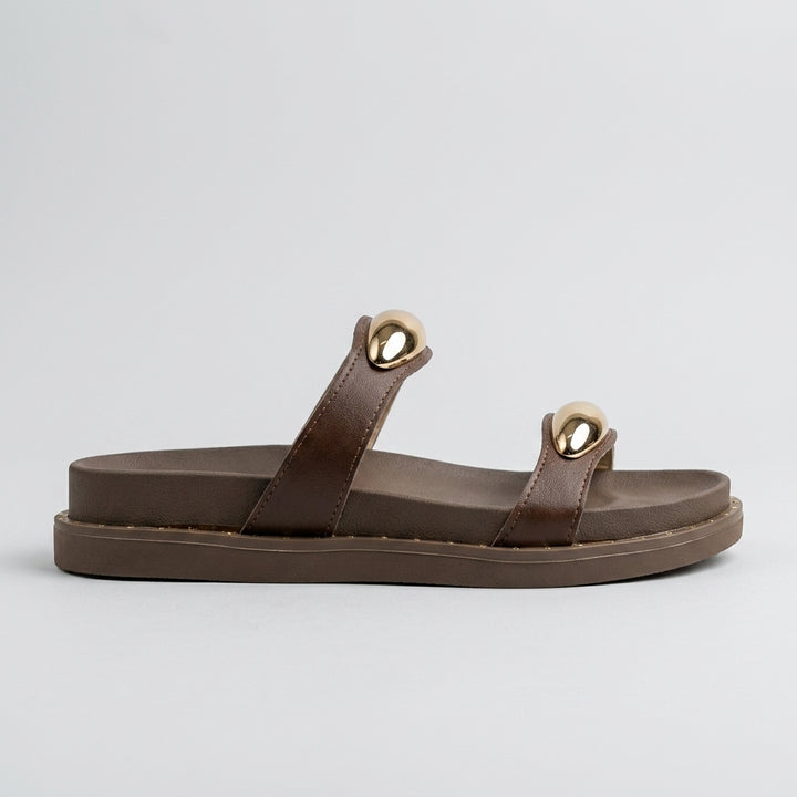Brava Orin Slide- Brown