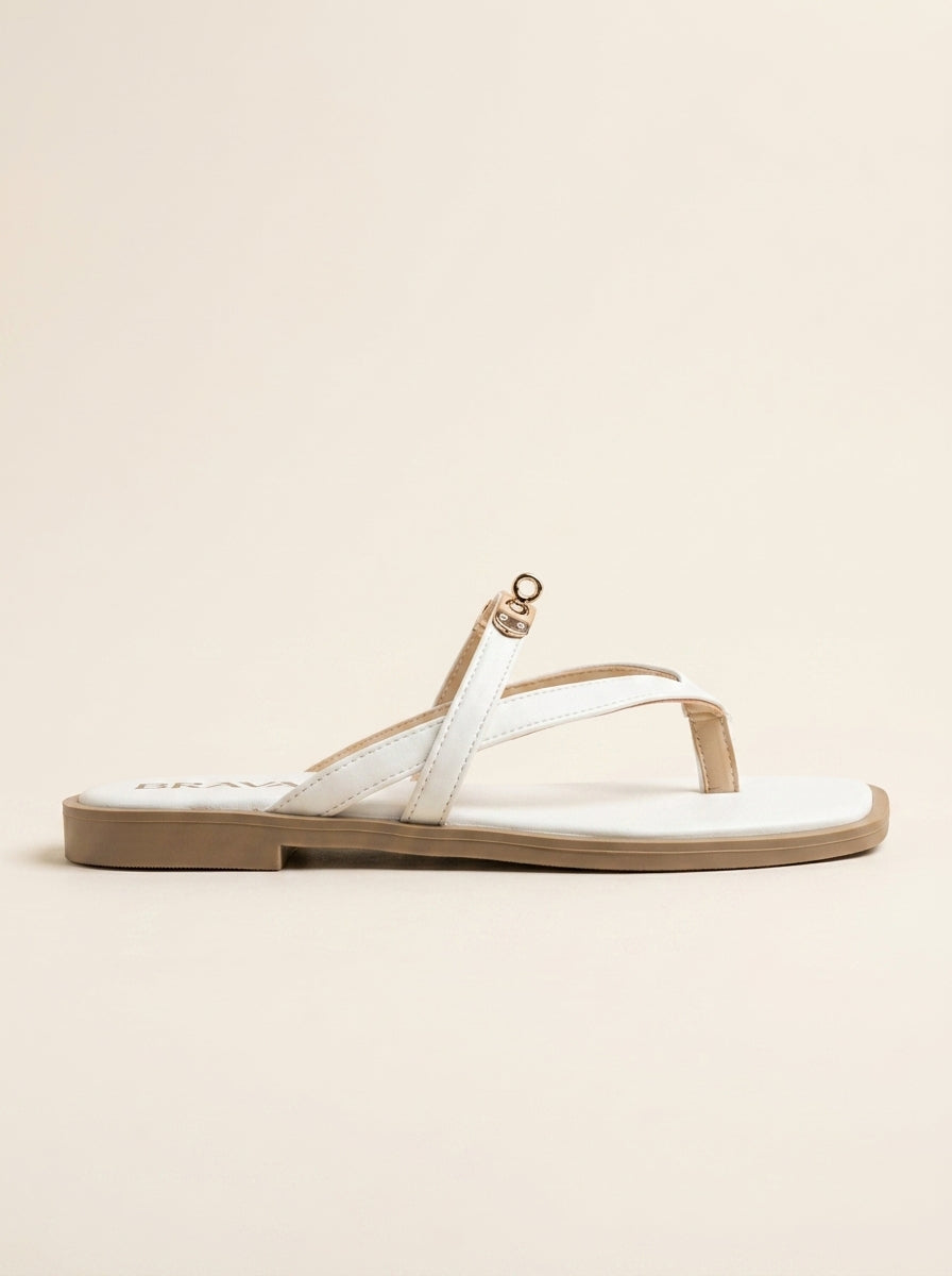 Brava Serena Sandals- White