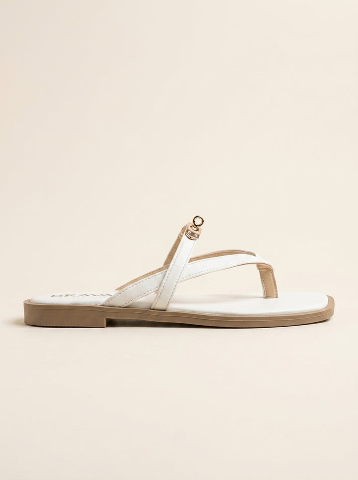Brava Serena Sandals- White