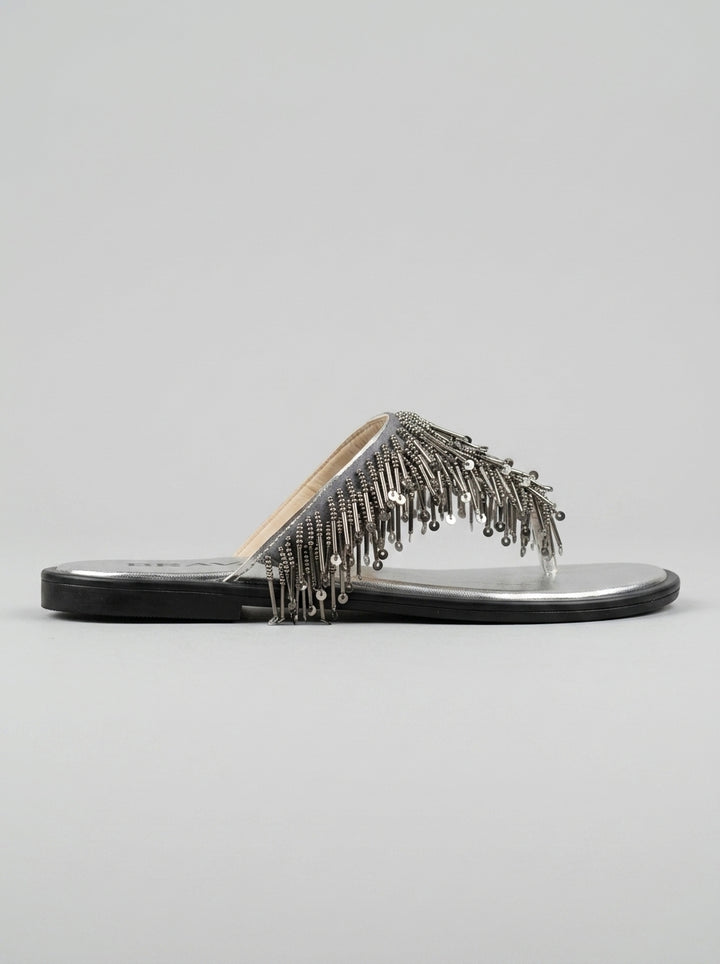 Brava Celestia Slides- Silver