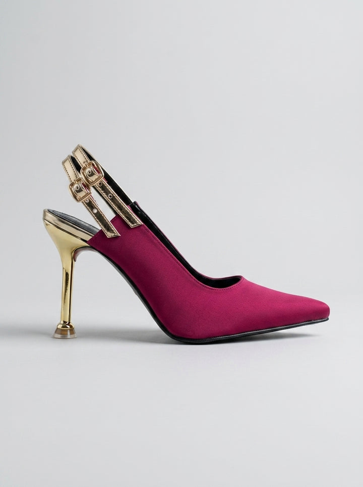 Brava Valentina Pumps- Burgundy