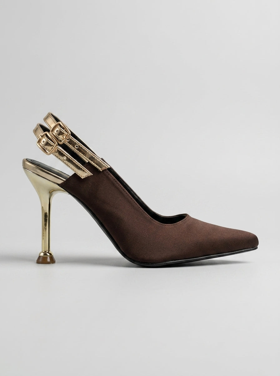 Brava Valentina Pumps- Brown