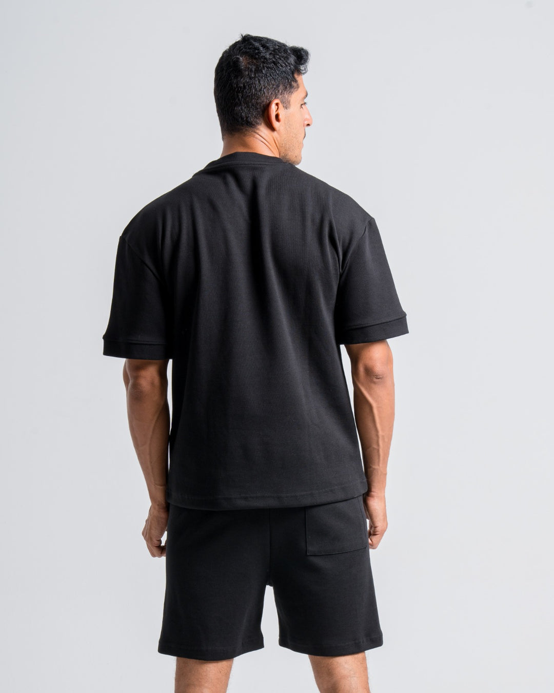 Brava Compact Black Cotton Set