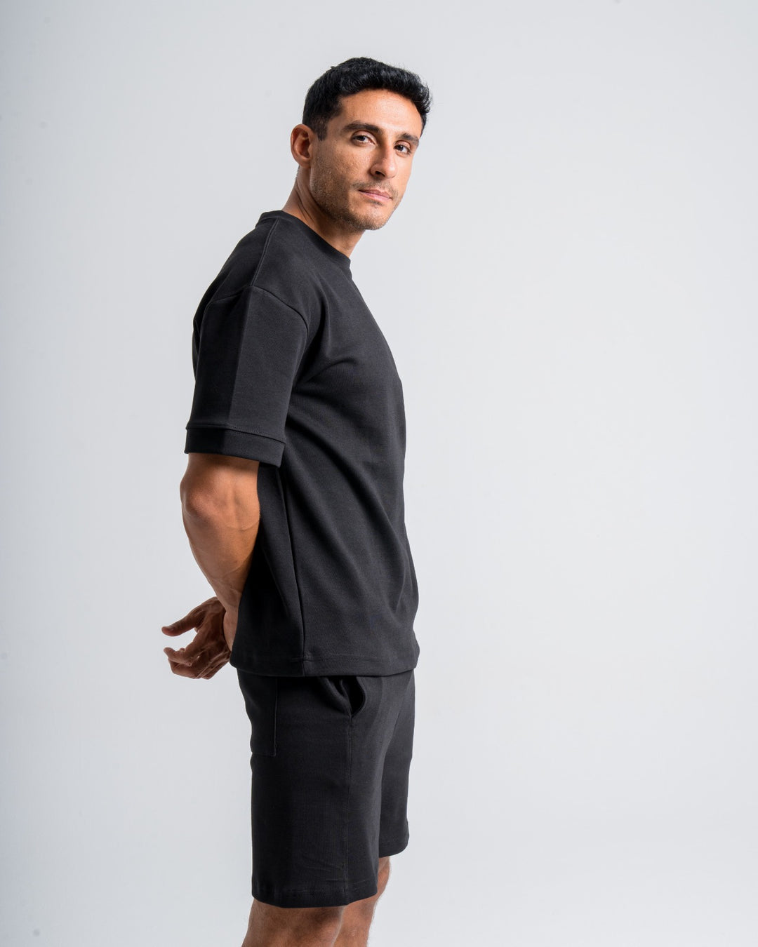 Brava Compact Black Cotton Set